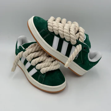Adidas Campus 00S Green "Rope Laces Cream"
