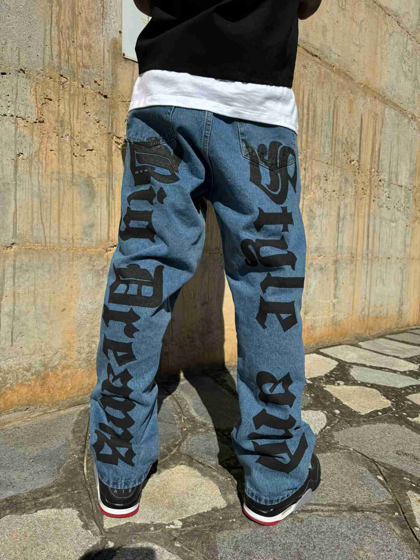Jeans Baggy Gothic Black