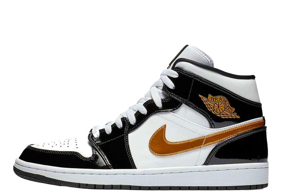 Jordan 1 Mid SE "Black Gold"