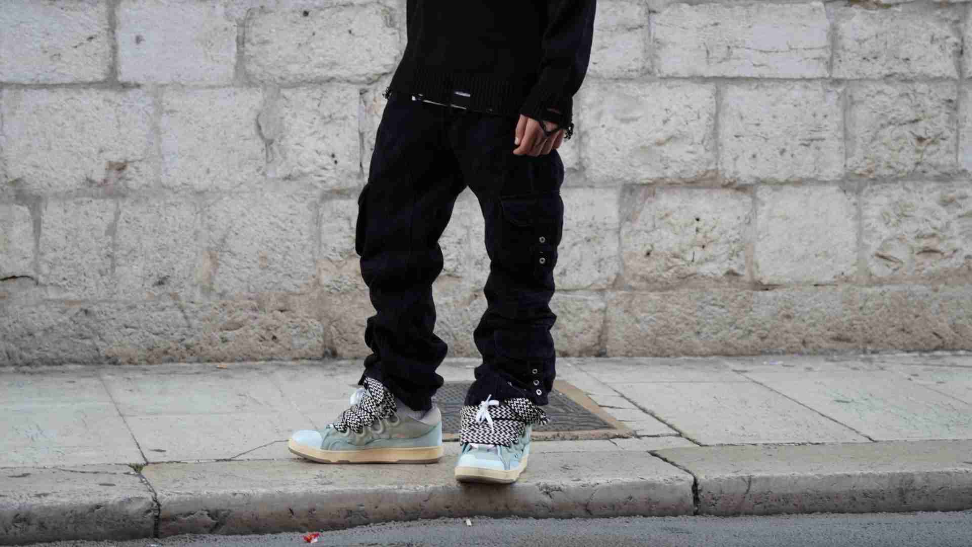 Jeans Cargo Black