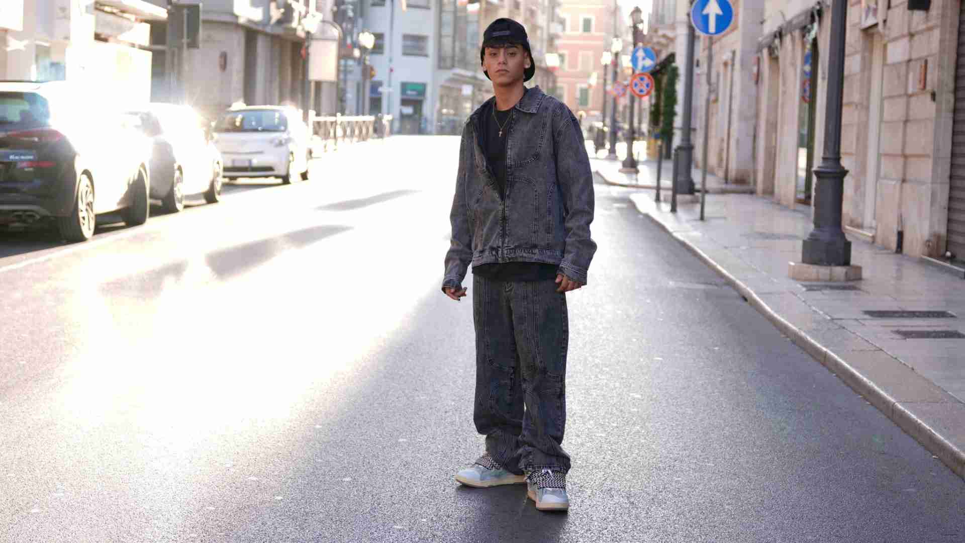 Coordinato Grey Zip