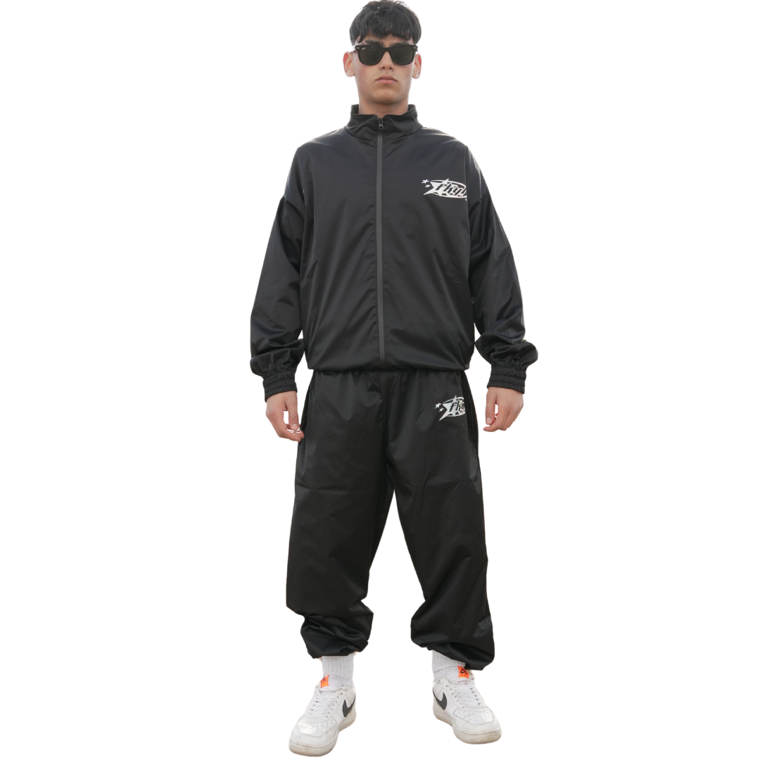 Tuta total black fyl