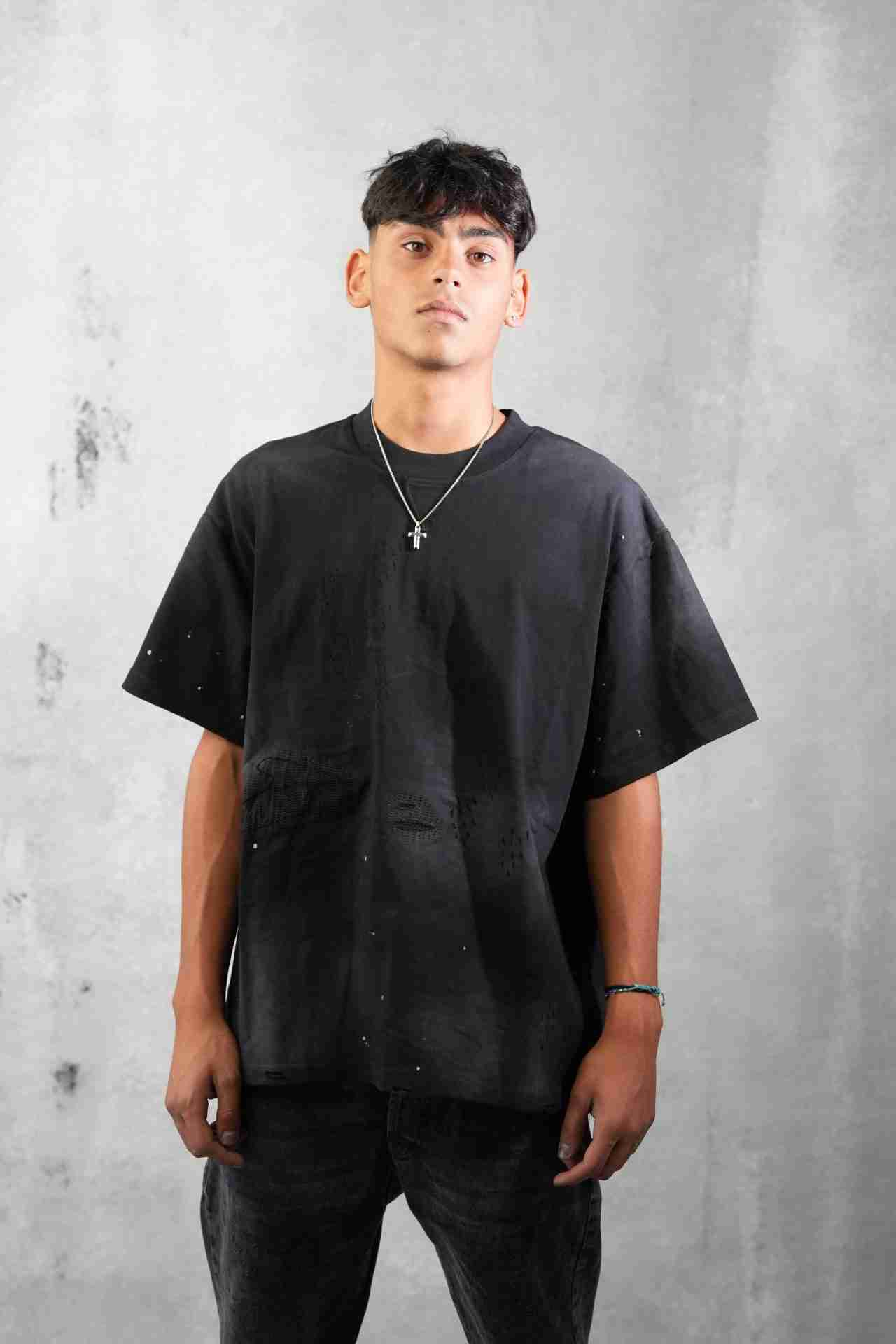 T-shirt sporcata black