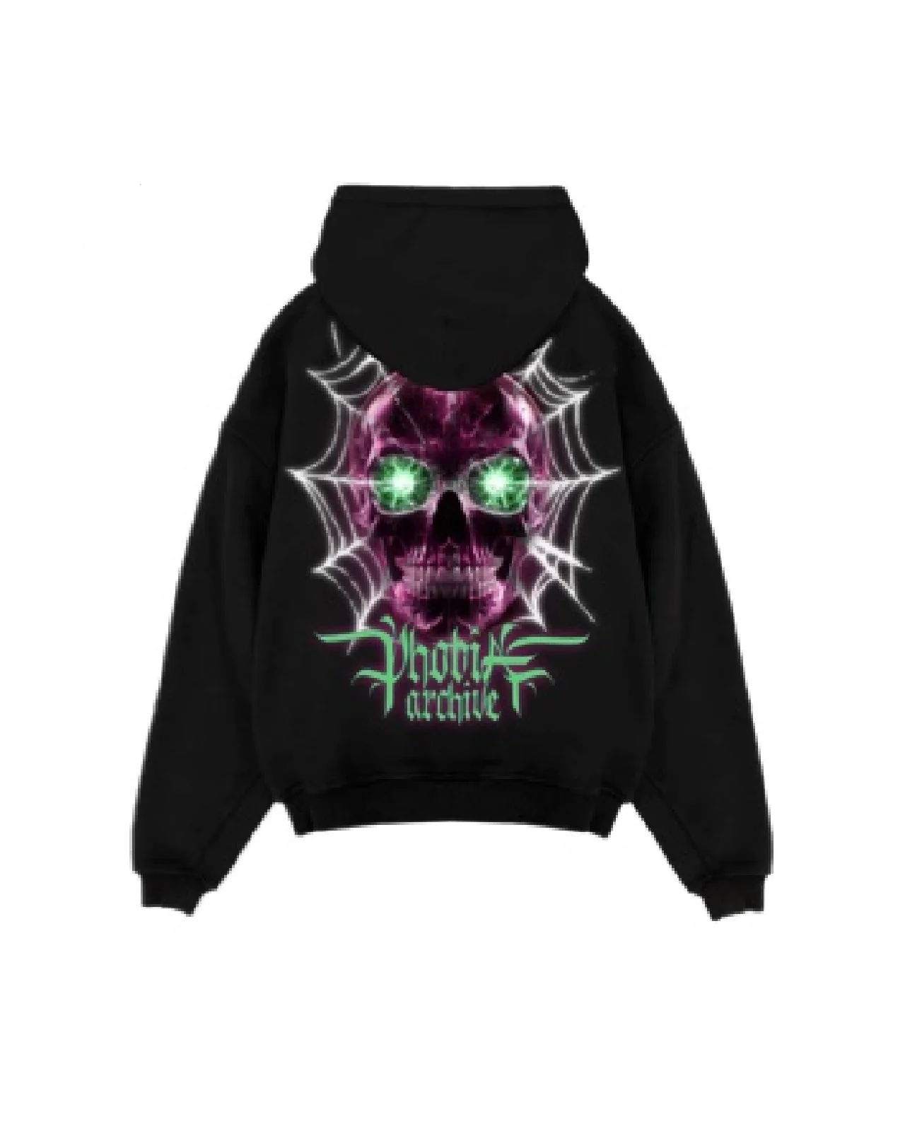 Felpa phobia black skull